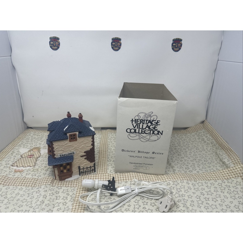 Department 56 Dickens Village Series WALPOLE‎ TAILORS 5926-9 A Christmas Carol